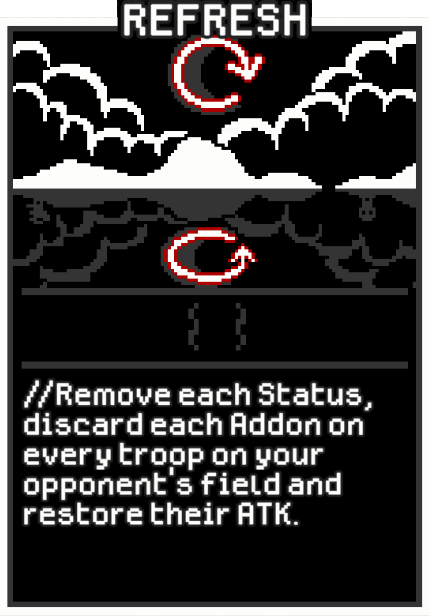 Refresh card from Dataclysm TCG.